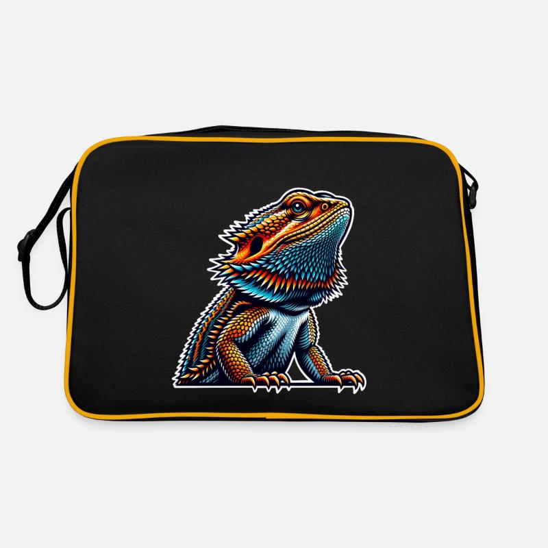 Bartagame Bartagamen Dragon barbu Sac Retro