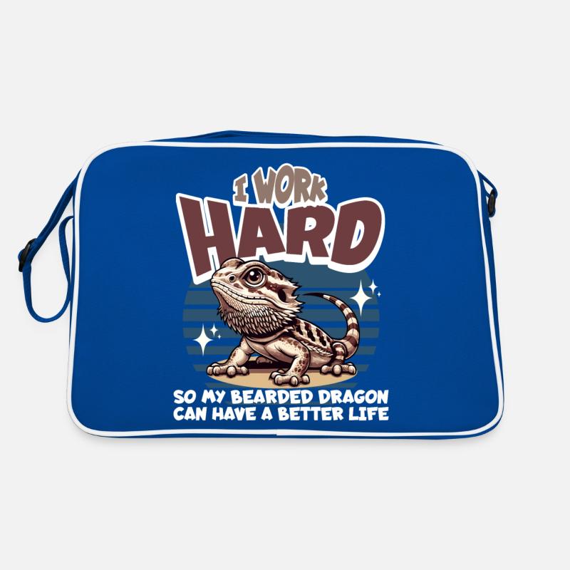 Bartagame Bartagamen Dragon barbu Sac Retro