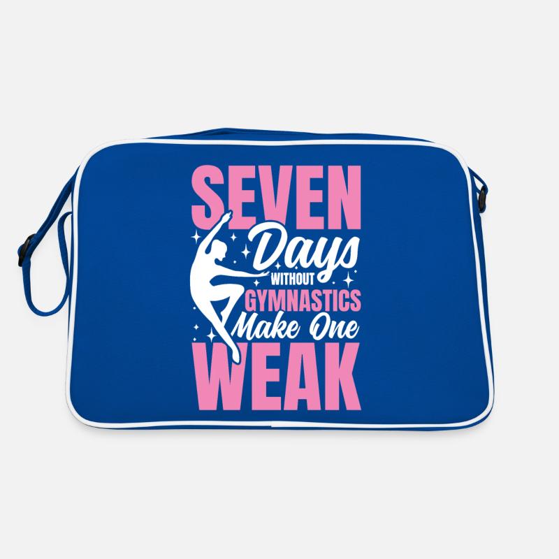 Seven Days Without Gymnastics Make One Weak Retro Tasche