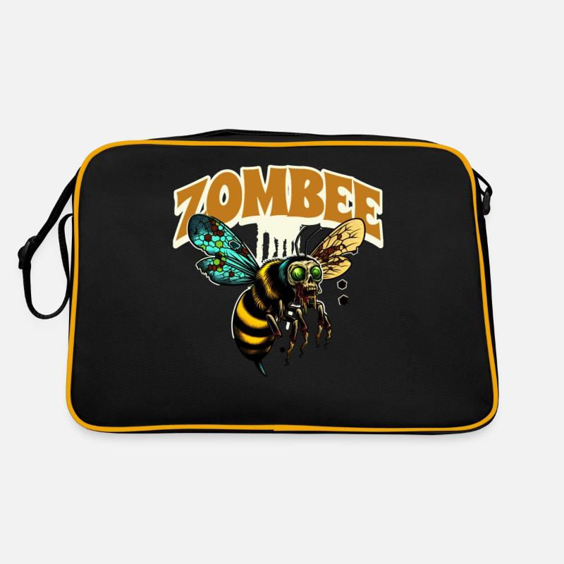 Zombie Biene Zombee Retro Tasche