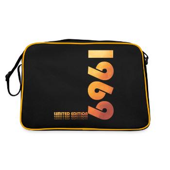 Original 1969 Vintage 1969 Birthday 1969 - Retro Bag - black/gold - Back