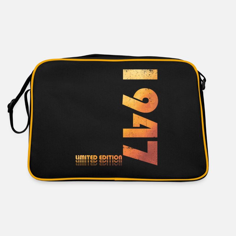 Original 1947 Millésime 1947 77e anniversaire 47 Sac Retro