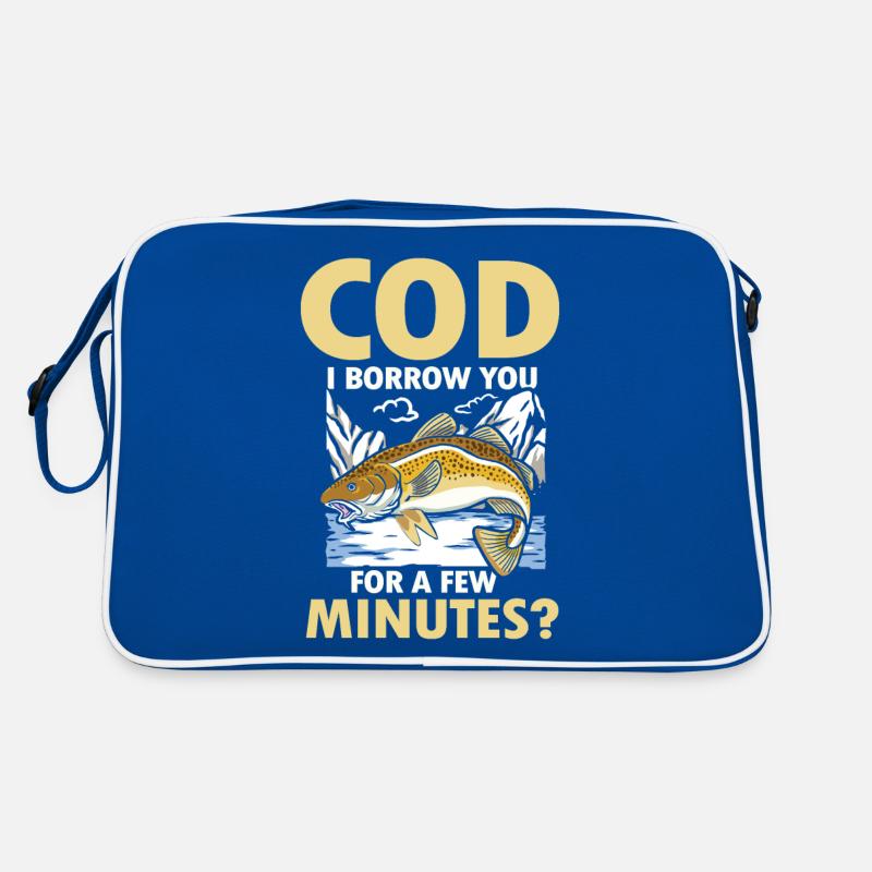 Cod I Borrow You For a Few Minutes Retro Tasche