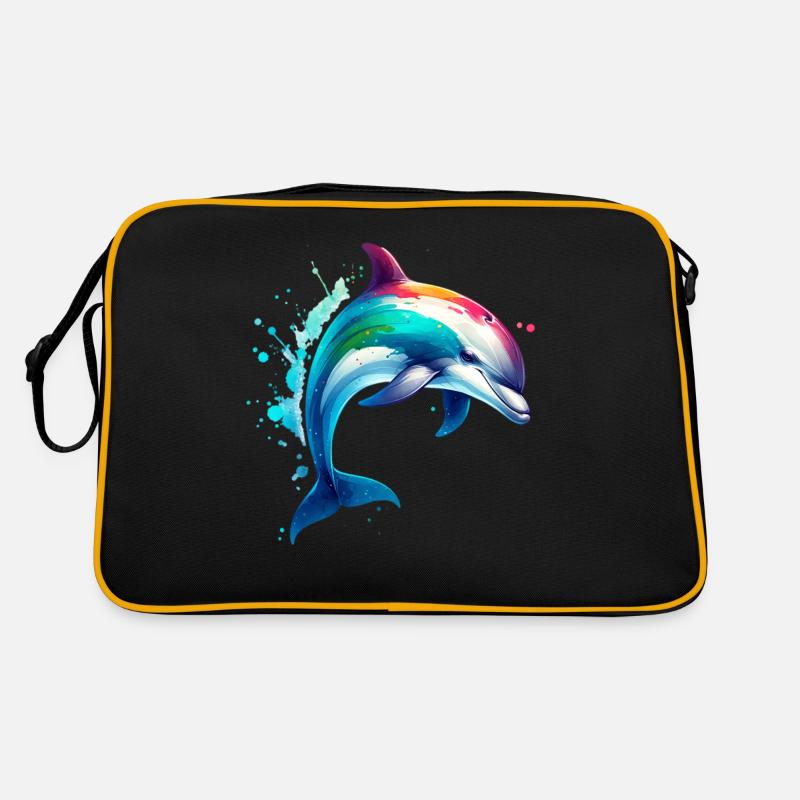 Delfin Retro Tasche