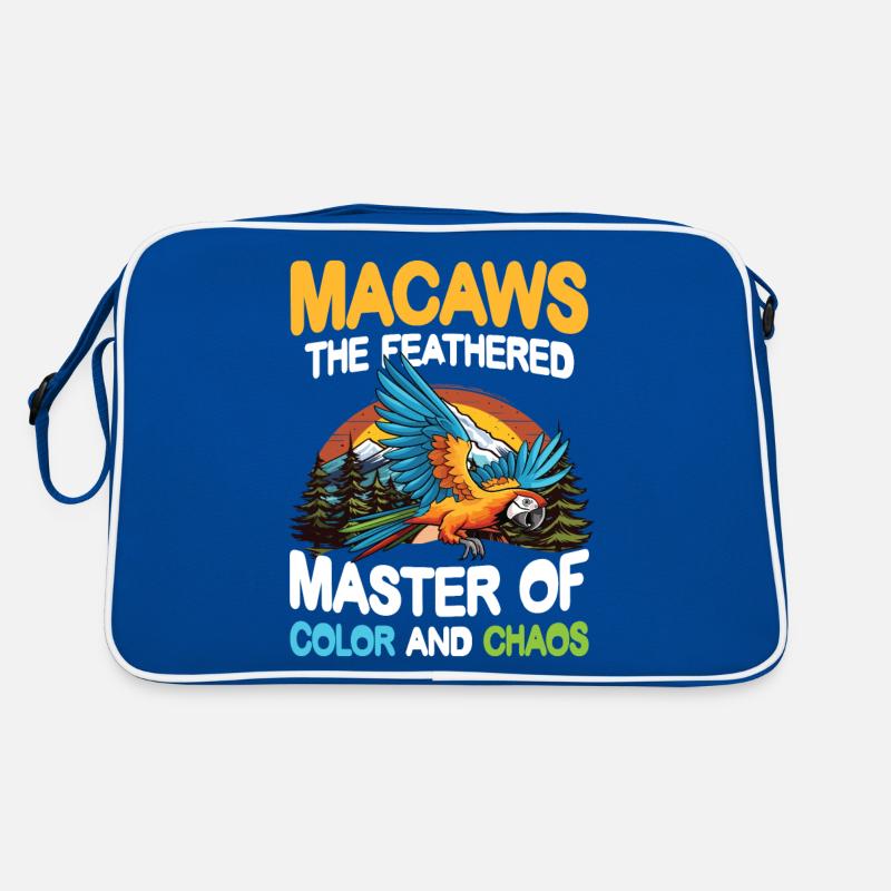 Macaws The Feathered Masters Retro Tasche