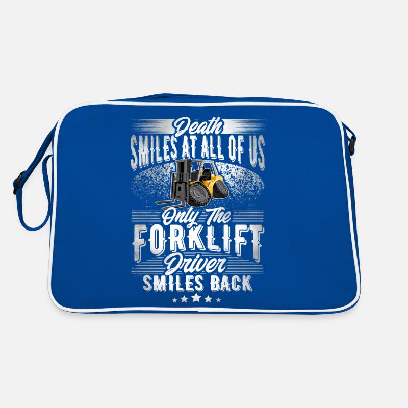 Staplerfahrer Retro Tasche