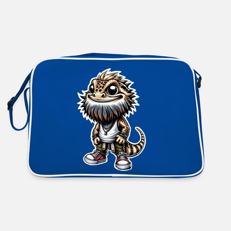 Bearded dragons Retro Bag