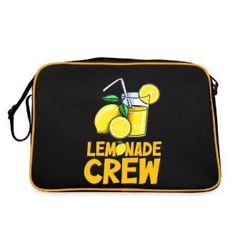 Limonade Limonade Crew Citrons Limonade Jus Glace - Sac Retro - noir/or - Dos