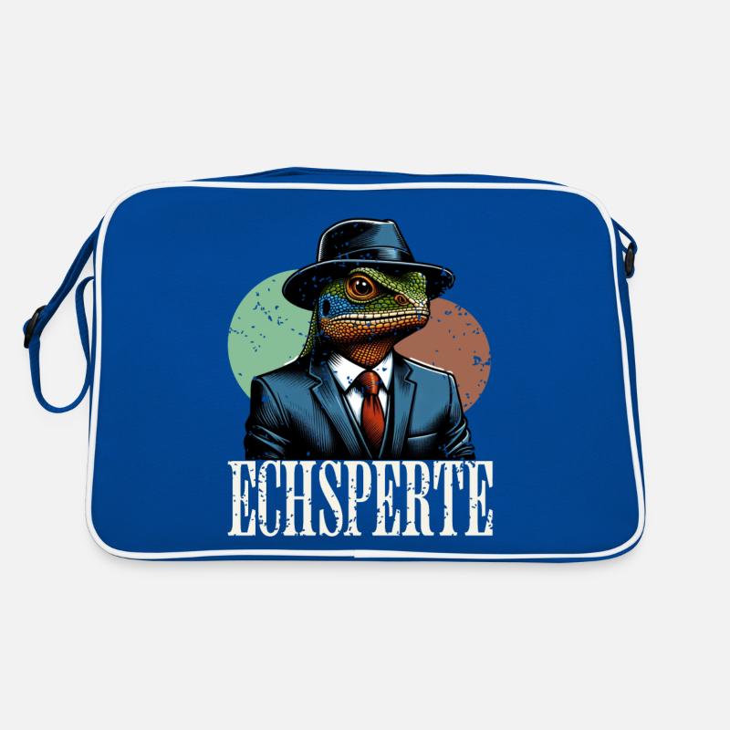 Echsperte Experte Retro Tasche