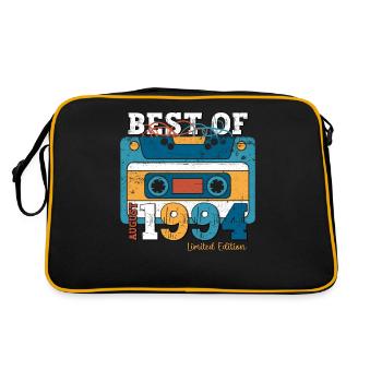 Cassette 1994 30e anniversaire Original août 1994. - Sac Retro - noir/or - Dos