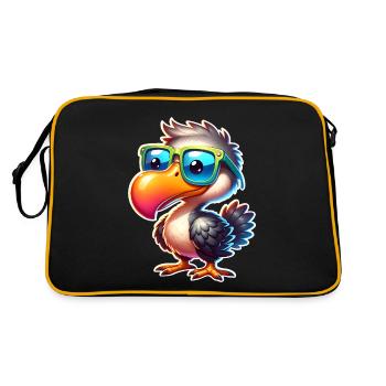 Dodo - Sac Retro - noir/or - Dos