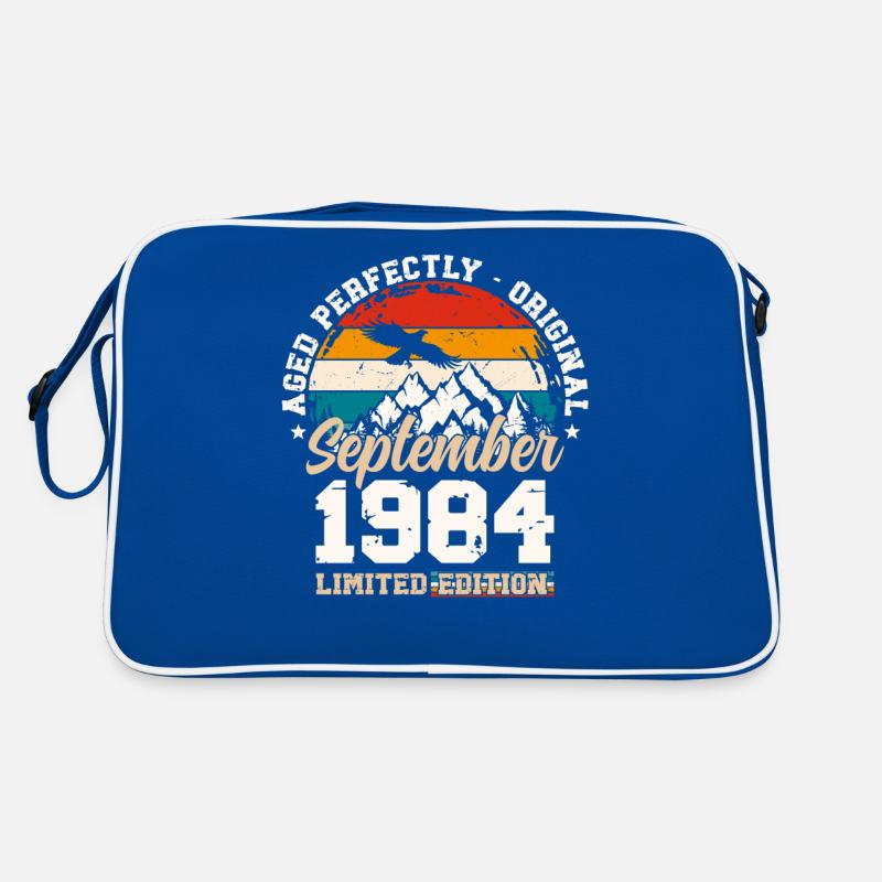 40e anniversaire Original septembre 1984 Volume 84 Sac Retro