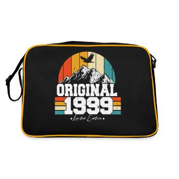 Original 1999 Vintage Retro Cadeau d’anniversaire - Sac Retro - noir/or - Dos