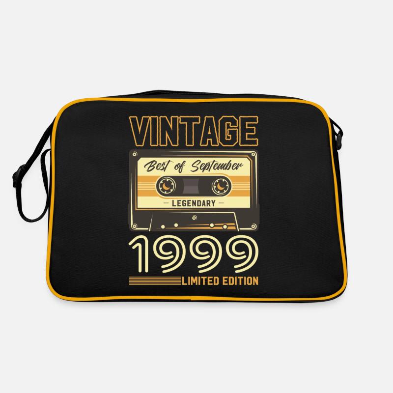 Cassette du 25e anniversaire septembre 1999 millésime 99 Sac Retro