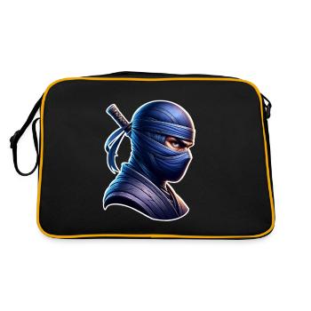 Ninja - Retro Bag - black/gold - Back