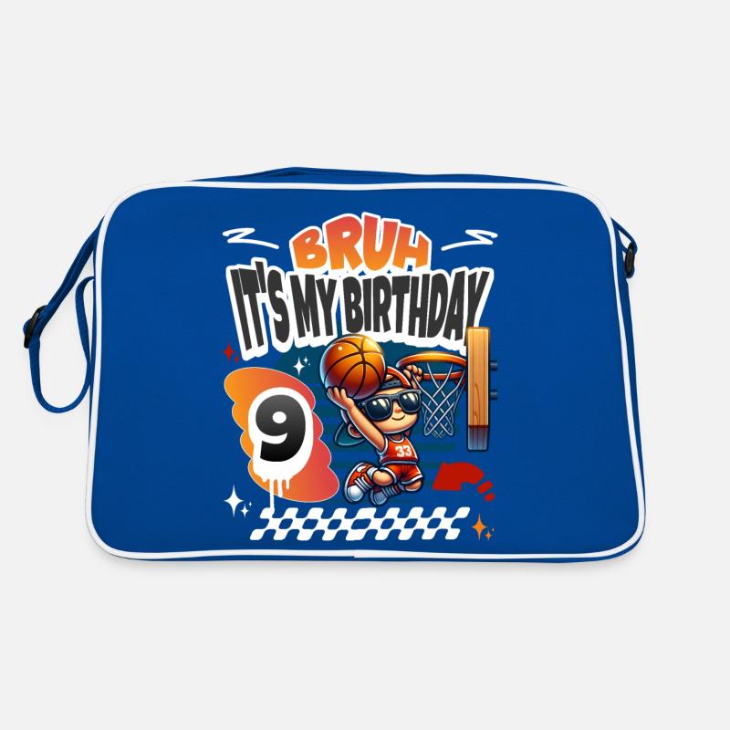 Basketball 9e anniversaire Sac Retro