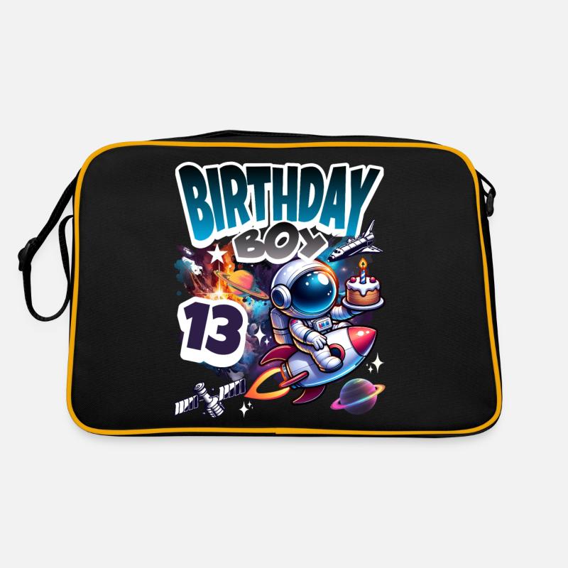 13e anniversaire de l’astronaute Espace Sac Retro