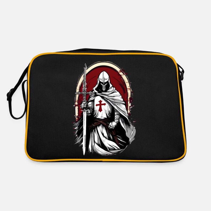 Crusader Knight with Retro Bag