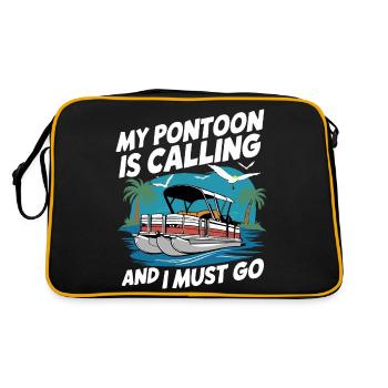 Bateau ponton Capitaine Bateaux pontons - Sac Retro - noir/or - Dos