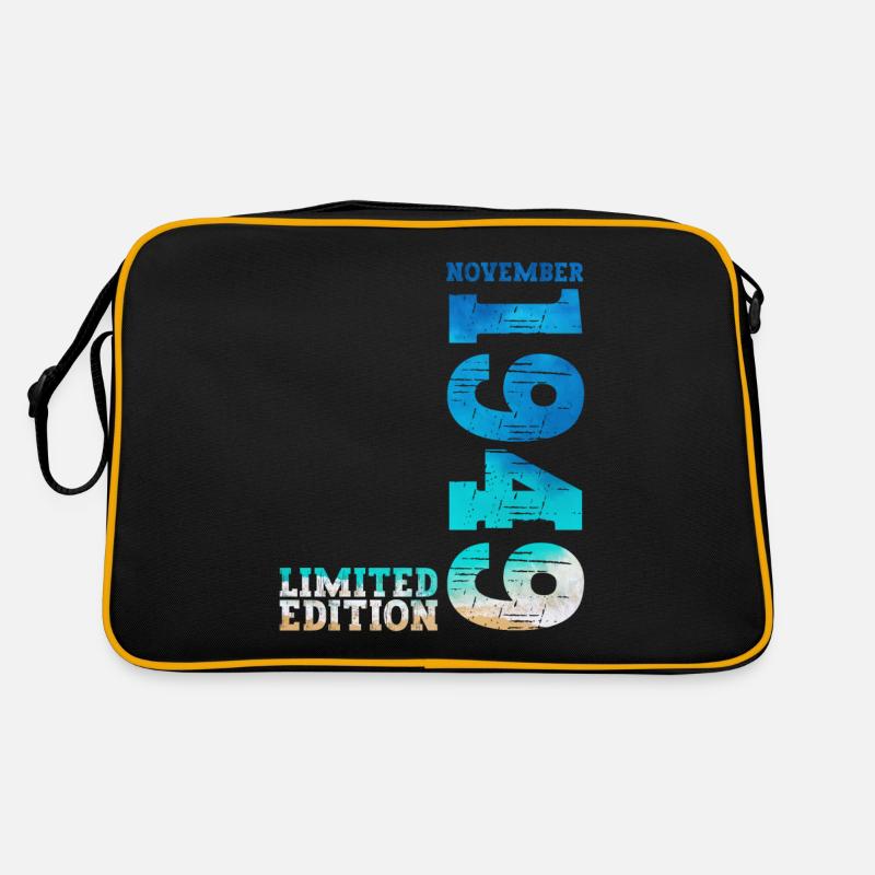 75th Birthday Original November 1949 Volume 49 Retro Bag