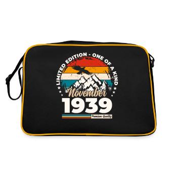 85th Birthday Original November 1939 Volume 39 - Retro Bag - black/gold - Back