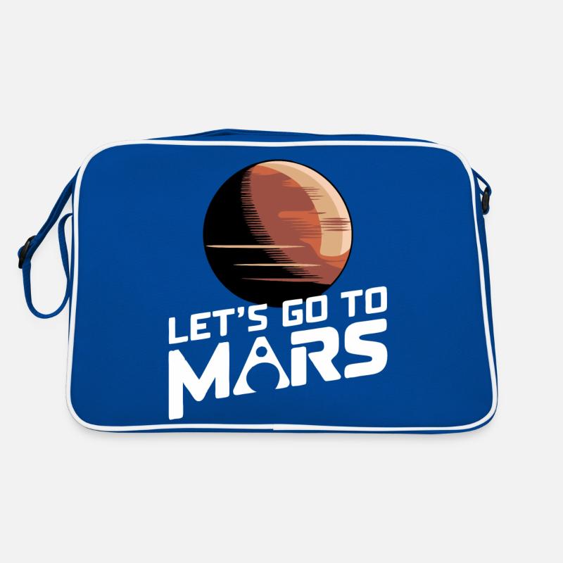 Mars Planète Planète Système Solaire Sac Retro