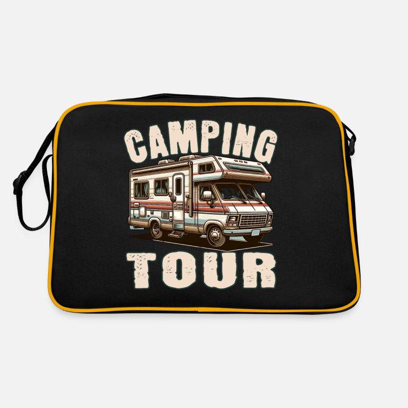 Camping Retro Tasche
