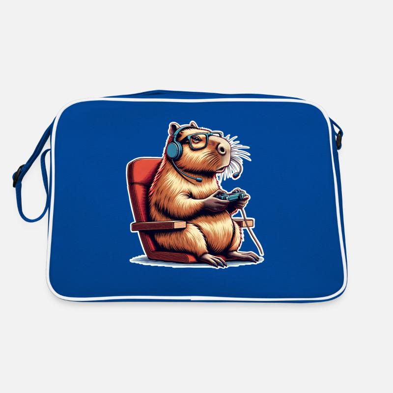 Capybara Nerd du jeu Sac Retro