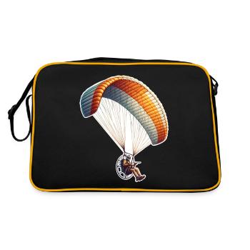 Moteur Paramoteur - Sac Retro - noir/or - Dos