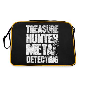 Probing Metal Detector - Retro Bag - black/gold - Back