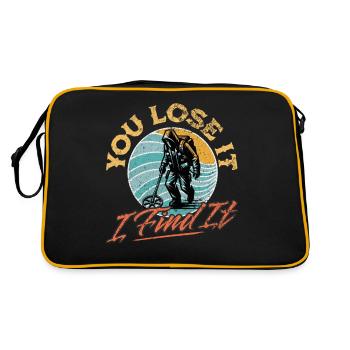 Probing Metal Detector - Retro Bag - black/gold - Back