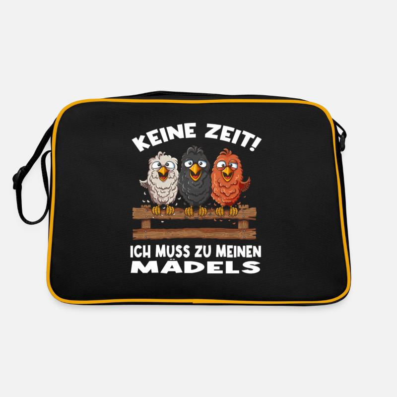 Poulet Élevage Poulet Élevage Poussin Dire Sac Retro