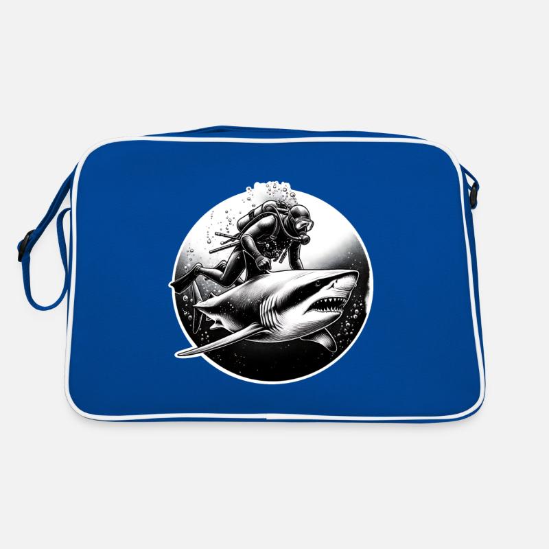 Diving Divers Retro Bag