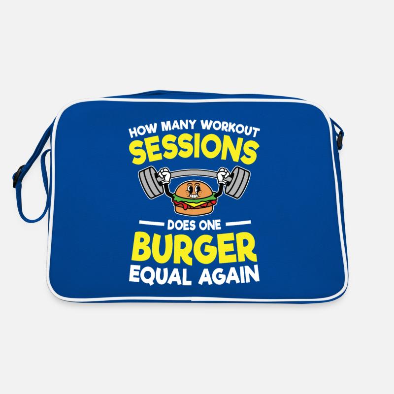 How Many Workout Sessions Does One Burger Retro Tasche