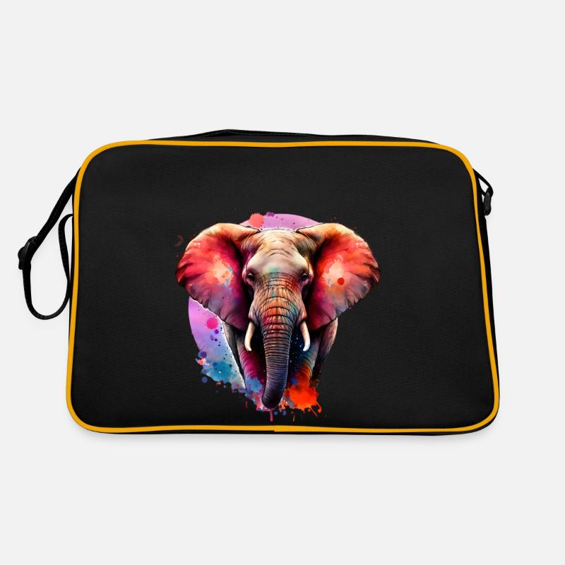 Elefant Retro Tasche
