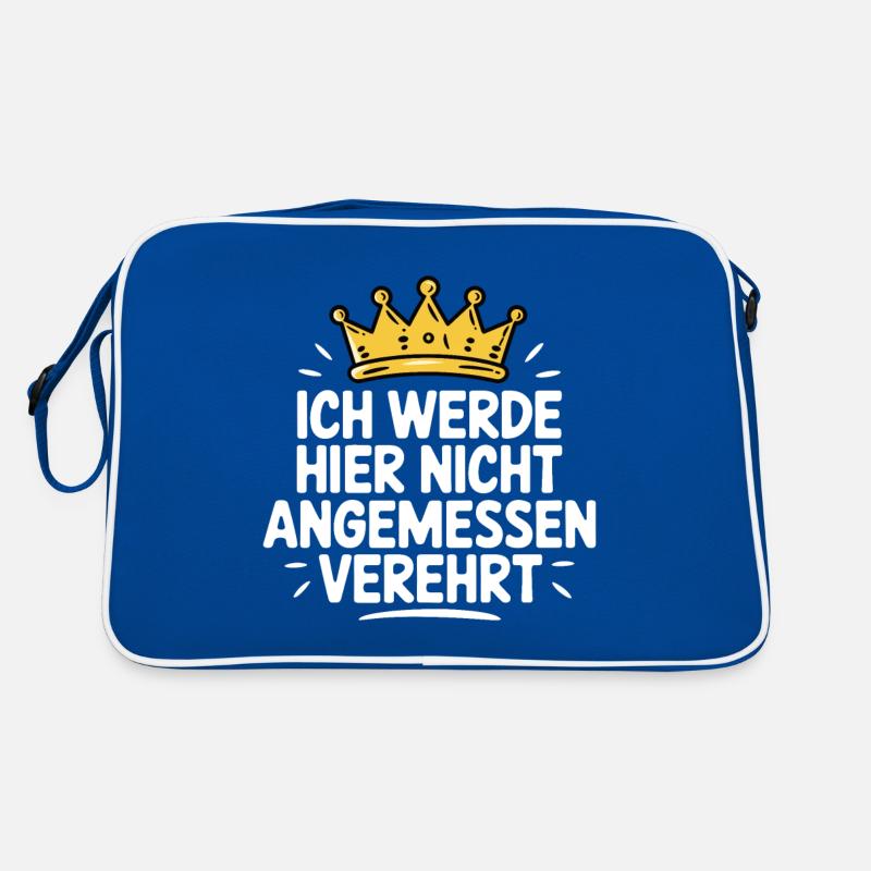 Je ne suis pas vénéré à sa juste valeur ici C’est drôle Sac Retro