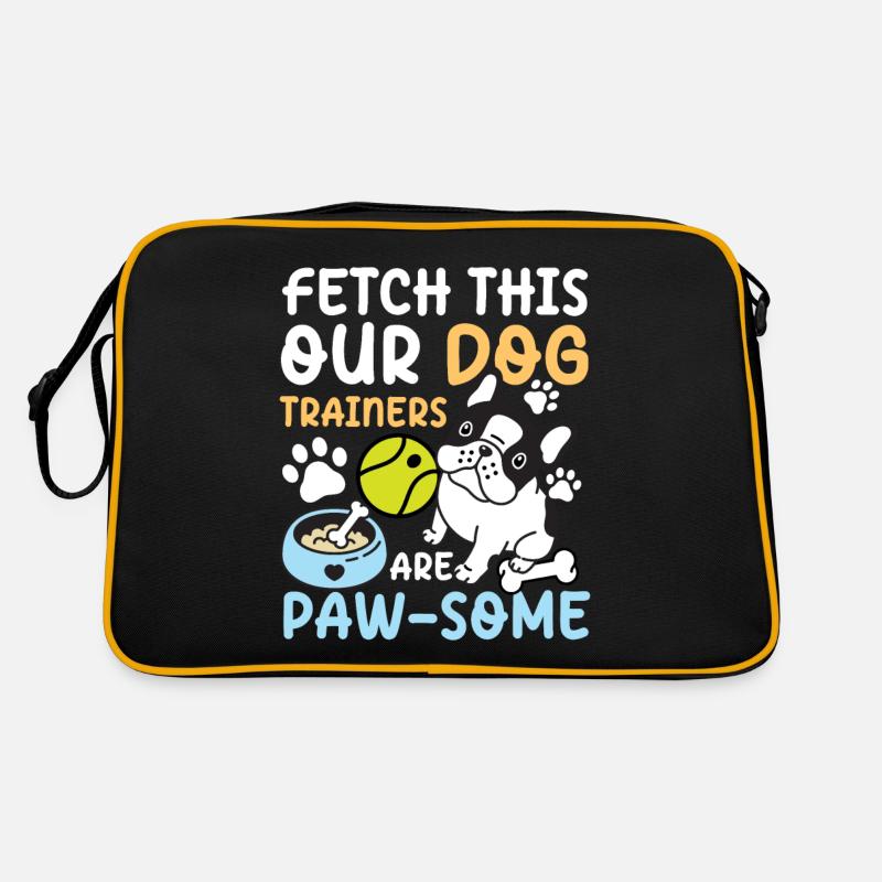 Fetch This Our Dog Trainers Are Paw-some Retro Bag