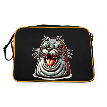 Sceau d’étanchéité - Sac Retro - noir/or - Dos