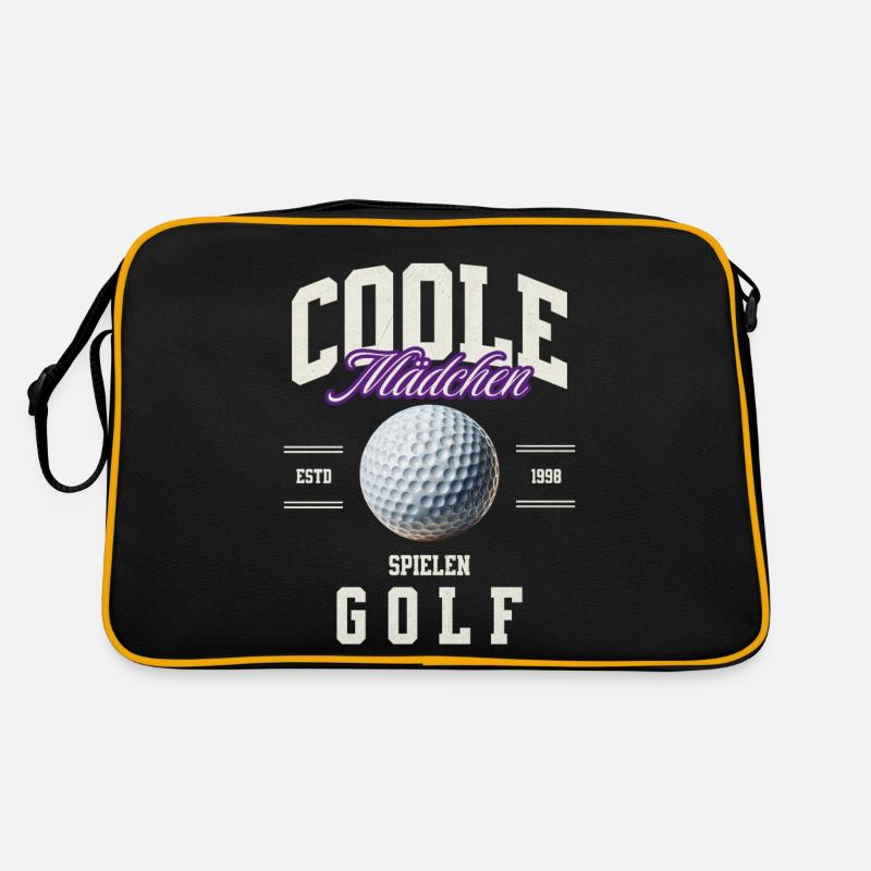 Golf Golferin Retro Tasche