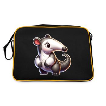 Fourmilier - Sac Retro - noir/or - Dos