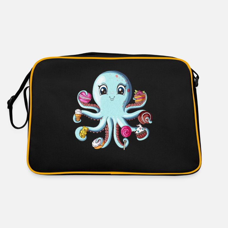 Sweet Tentacle Huit Bras Octopus Dessert Candy Sac Retro