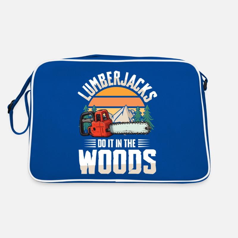 Bûcherons Faites-le dans les bois Sac Retro