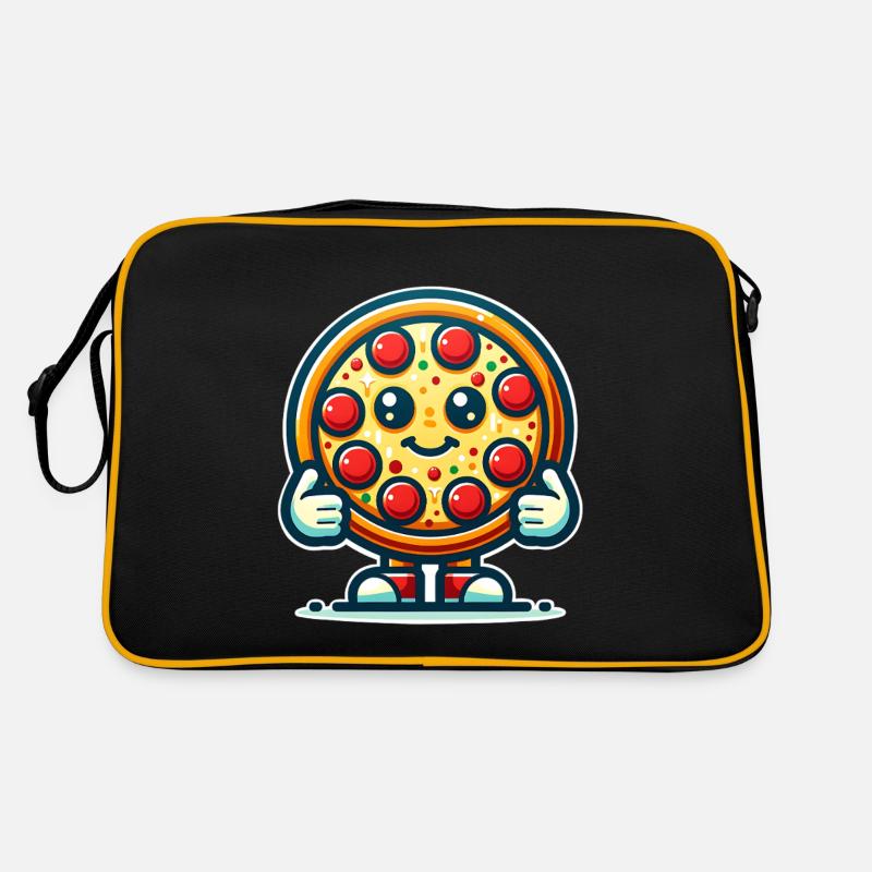 Pizza Retro Tasche