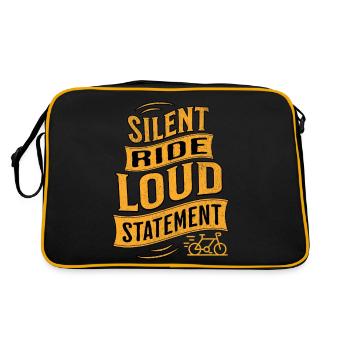 E-Bike E-Biker - Retro Bag - black/gold - Back