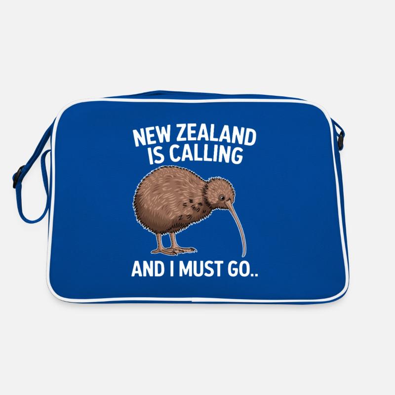 Kiwi-Vogel Neuseelands Nationale Wildtier Retro Tasche