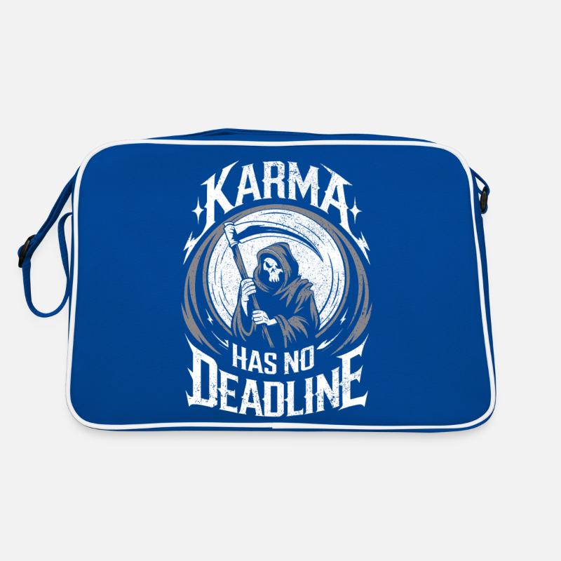Le karma n’a pas de date limite Destiny Destin Équilibre Sac Retro