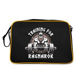 Entraînement pour Ragnarok Humour Viking Gym - Sac Retro - noir/or - Dos