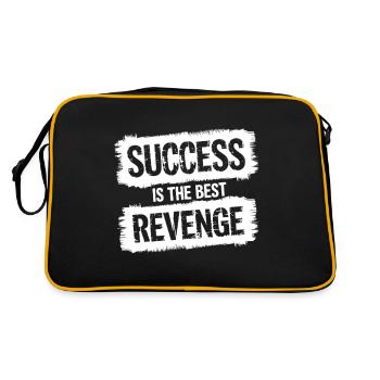 Le succès est la meilleure des vengeances - Sac Retro - noir/or - Dos