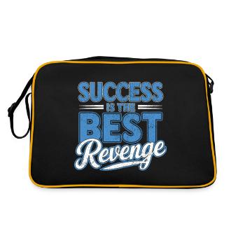 Le succès est la meilleure des vengeances - Sac Retro - noir/or - Dos