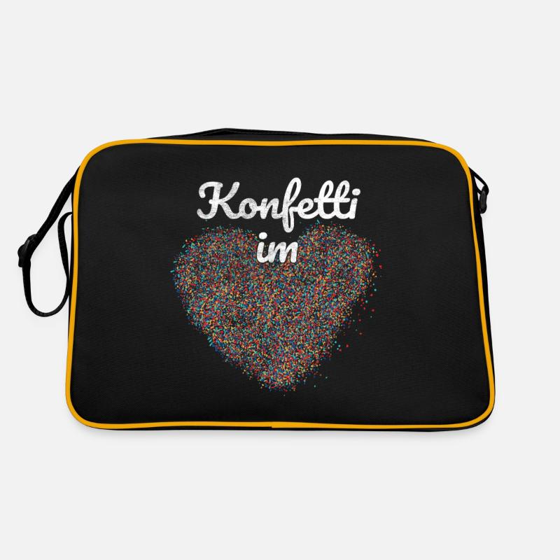 Confetti in the heart Retro Bag